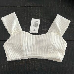L Space Giselle Top in Cream Size DD Cup
